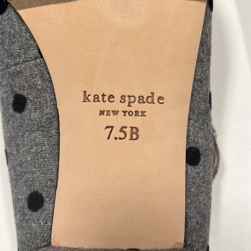 🔥🔥KATE SPADE NEW YORK meg polka dot mary jane mule - Picture 11 of 17